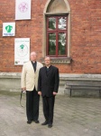 Пастор Д.Лотов с настоятелем томашовского прихода Романом Павласом