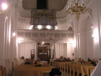 На концерте Ю.Н.Лотовой в церкви св.Мартина